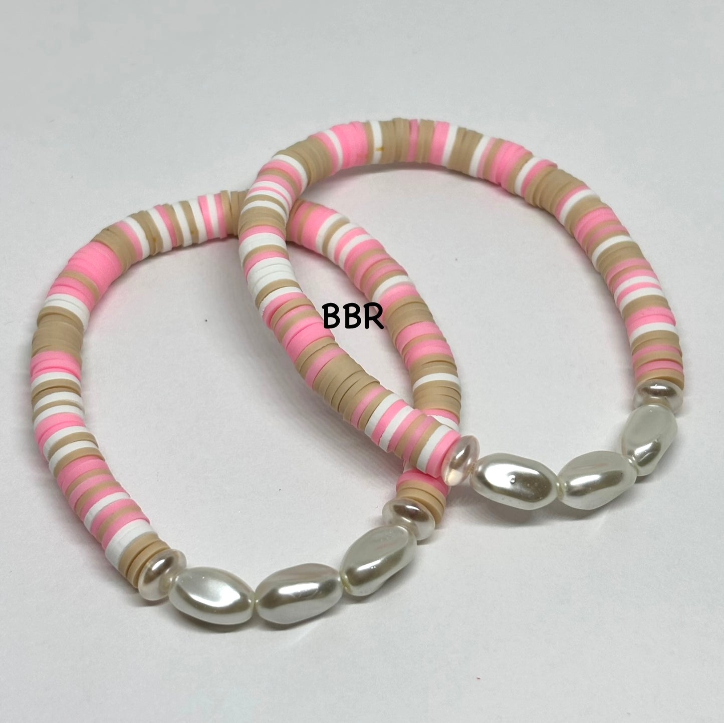 Wavy Oval Clay Bracelet
