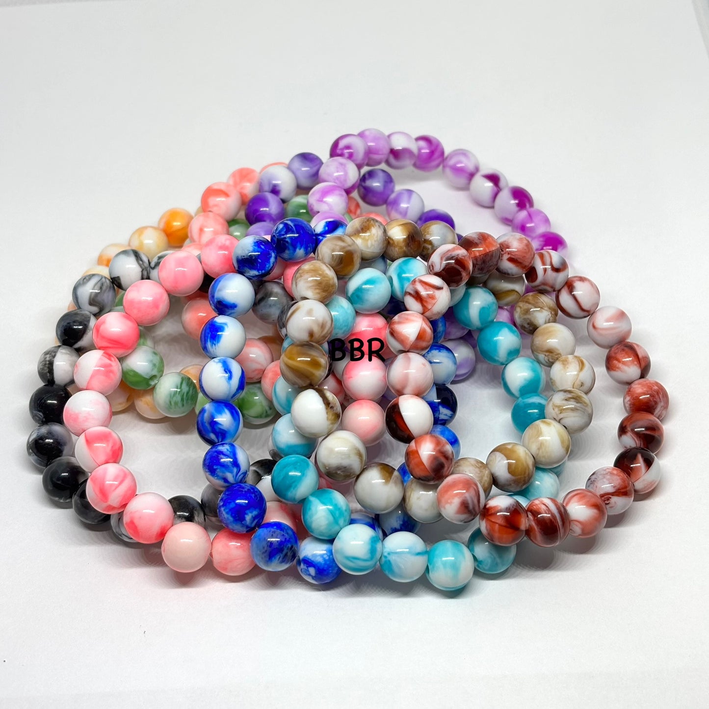 Marble Bead Bracelets