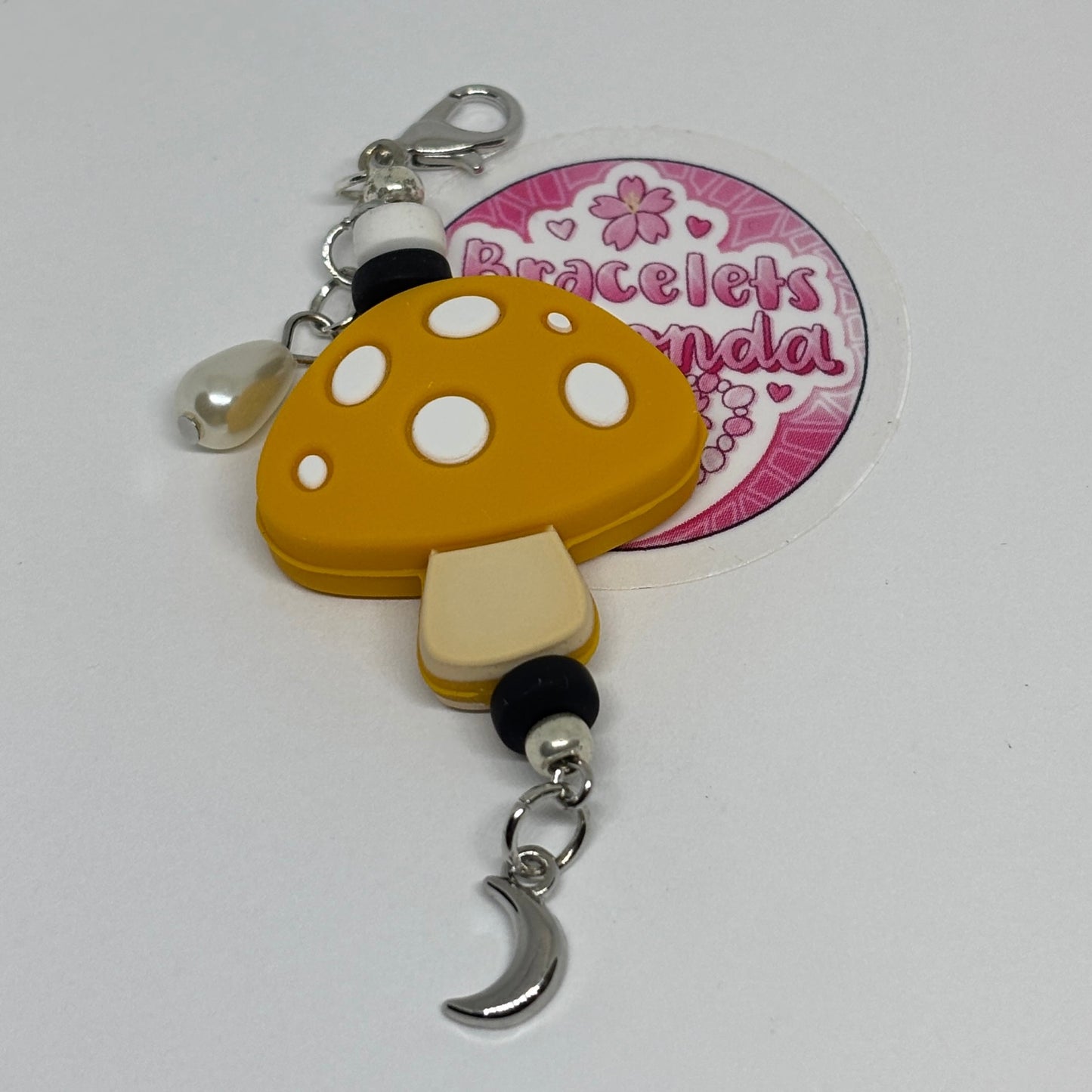 Mushroom Bag Charm