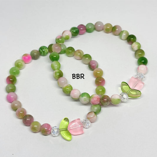 Tulip Flower Jade Bracelet