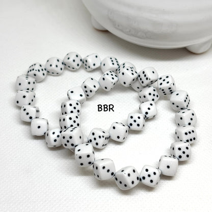 Dice Bead Bracelet