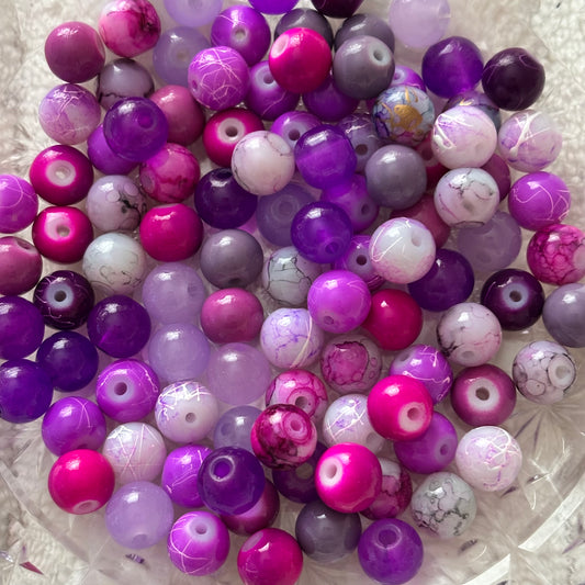Purple Bead Mix