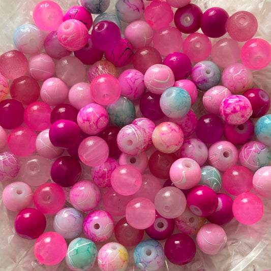 Pink Bead Mix 2
