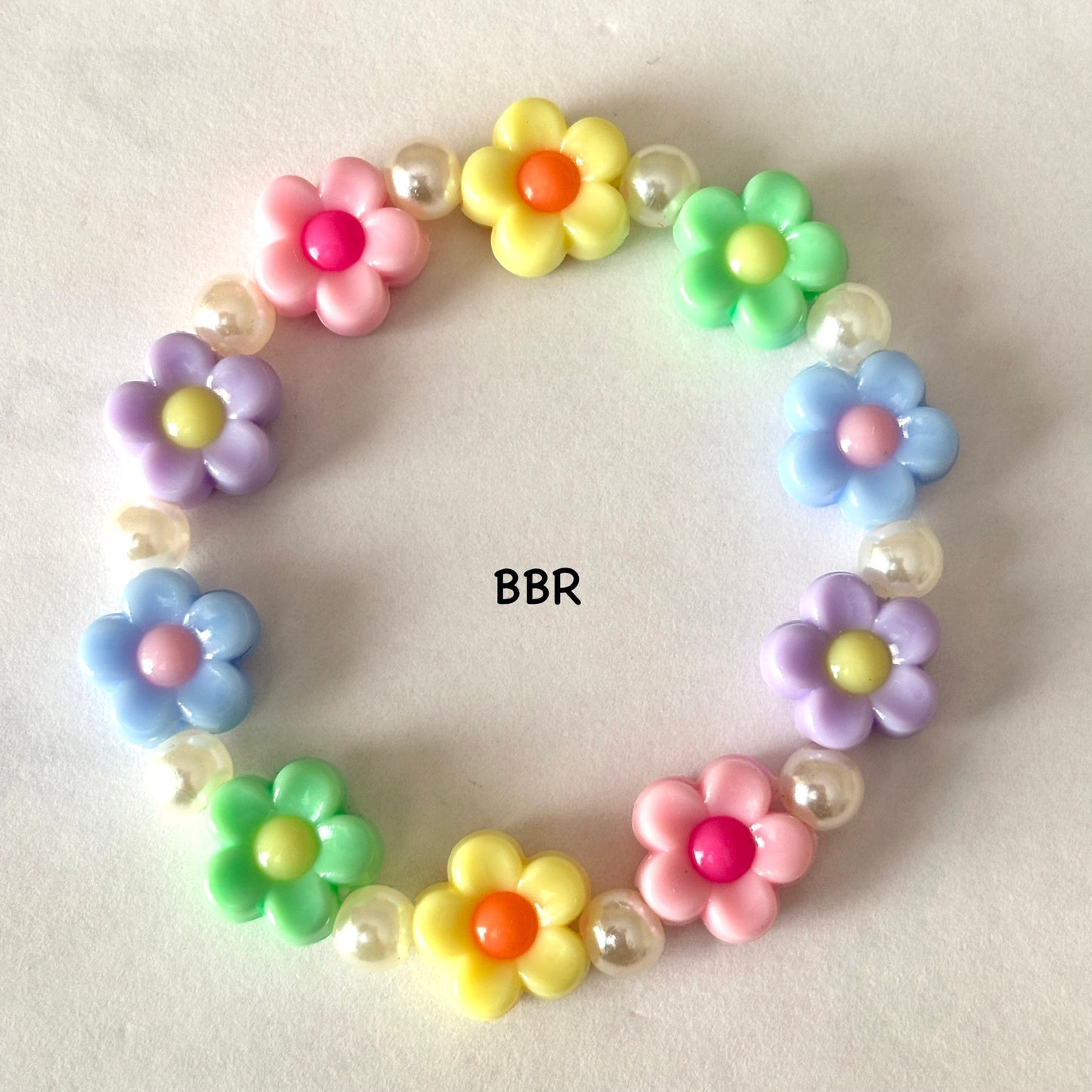 Pastel Flower Bracelet