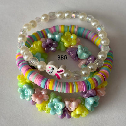 Easter Bracelet Stack
