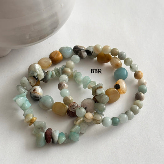Amazonite Bracelet Set