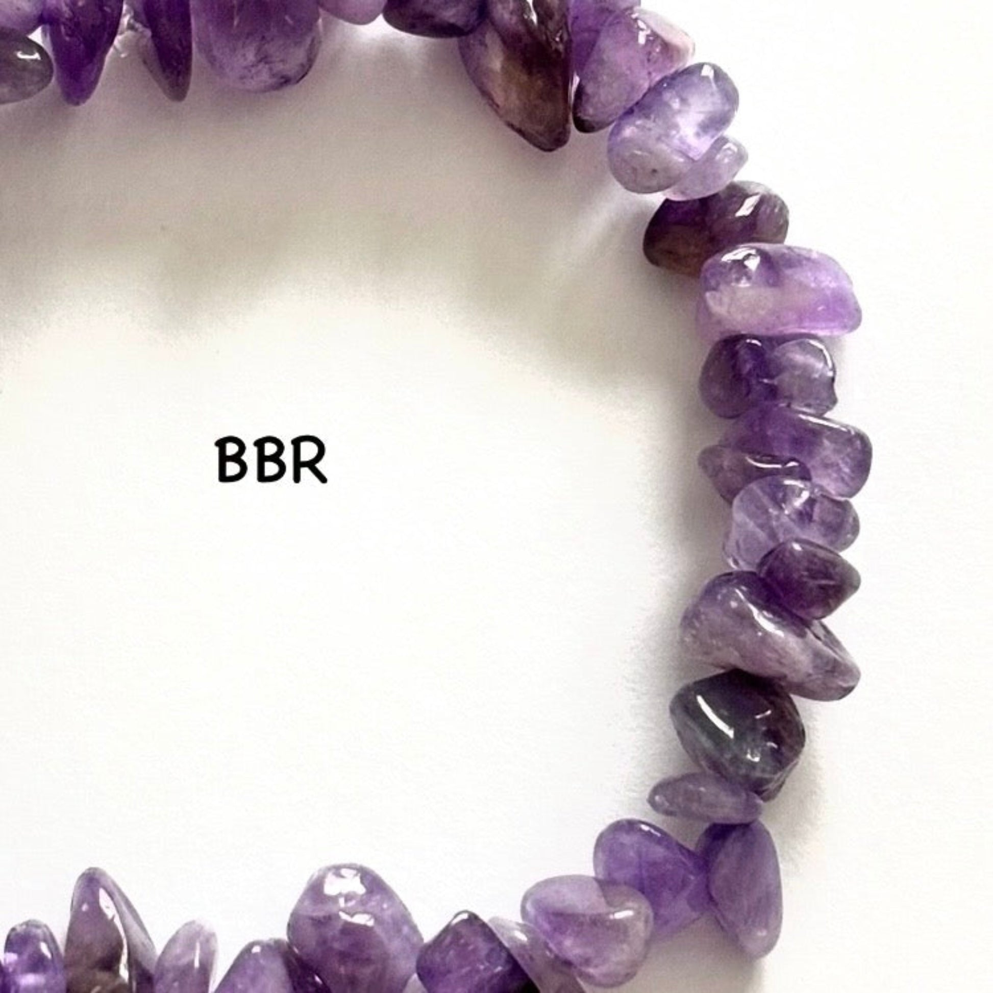 Amethyst Chip Bead Bracelet