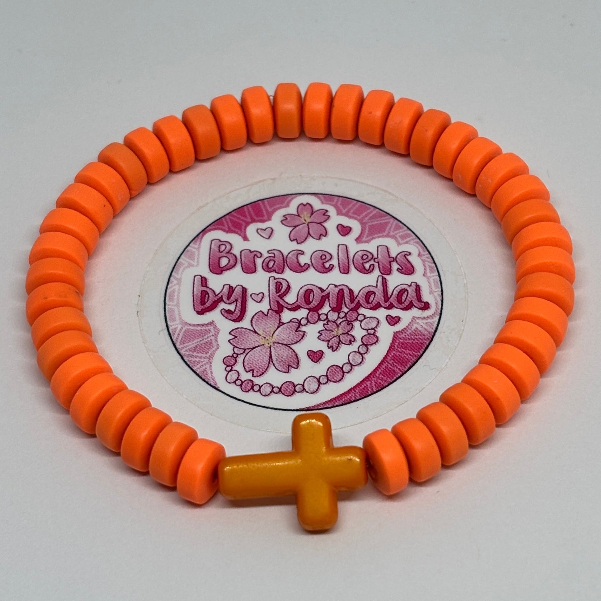 Handmade Clay Bead Bracelet