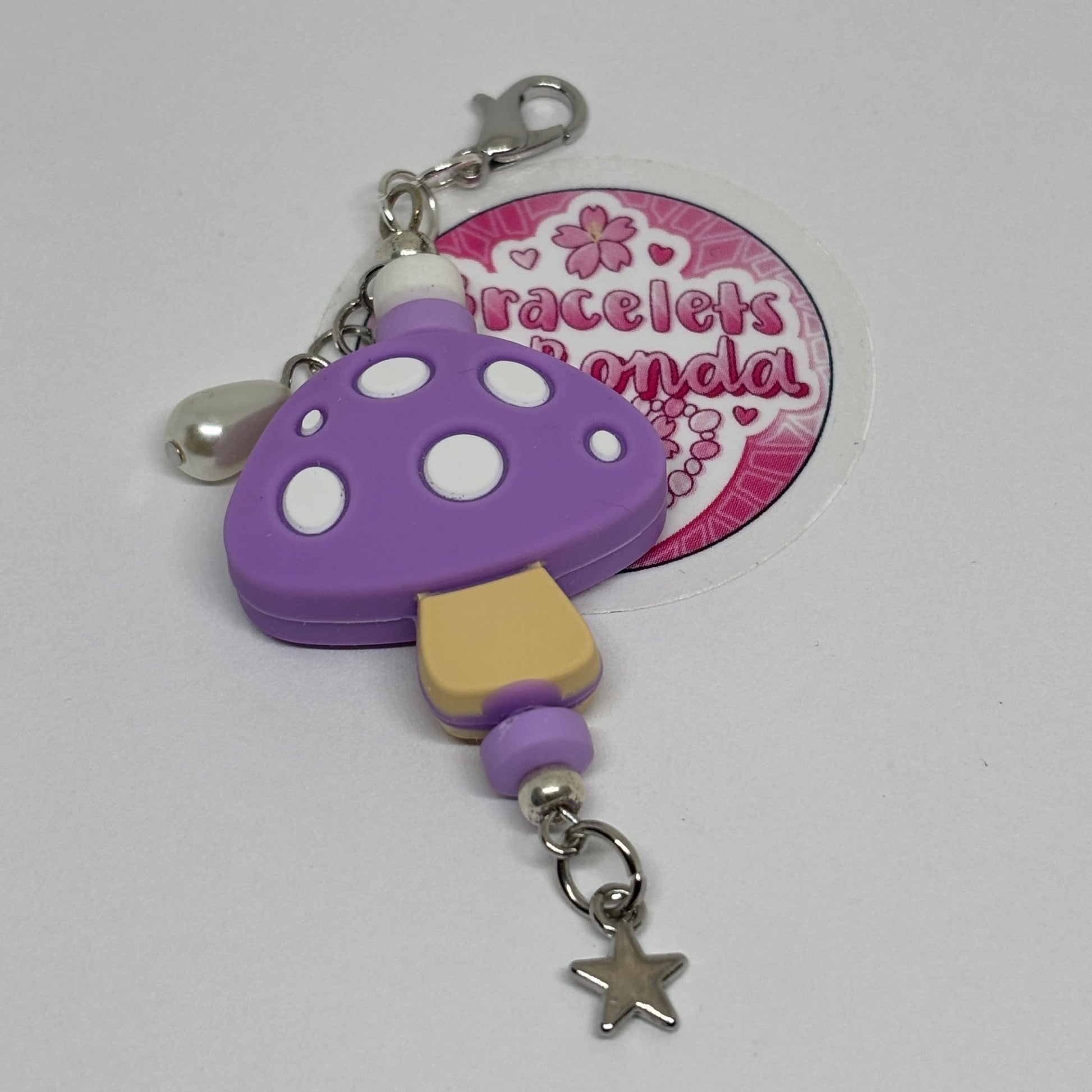 Mushroom Bag Charm