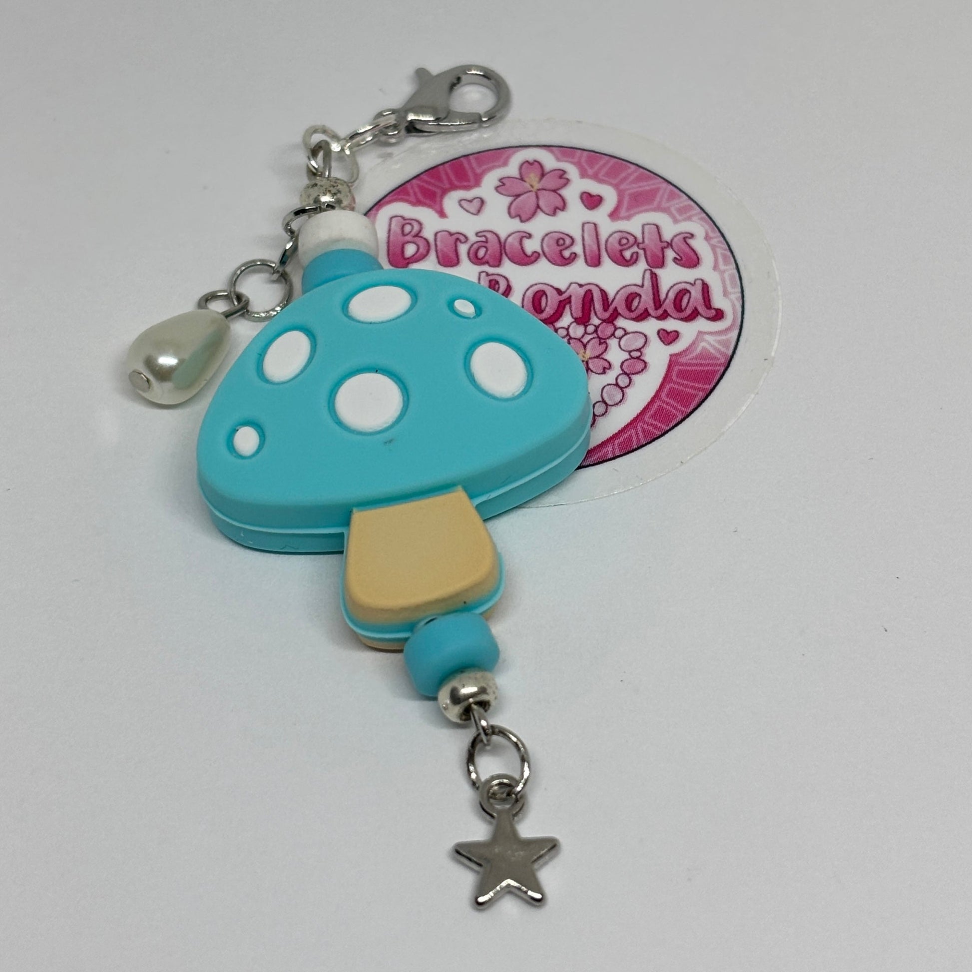 Mushroom Bag Charm