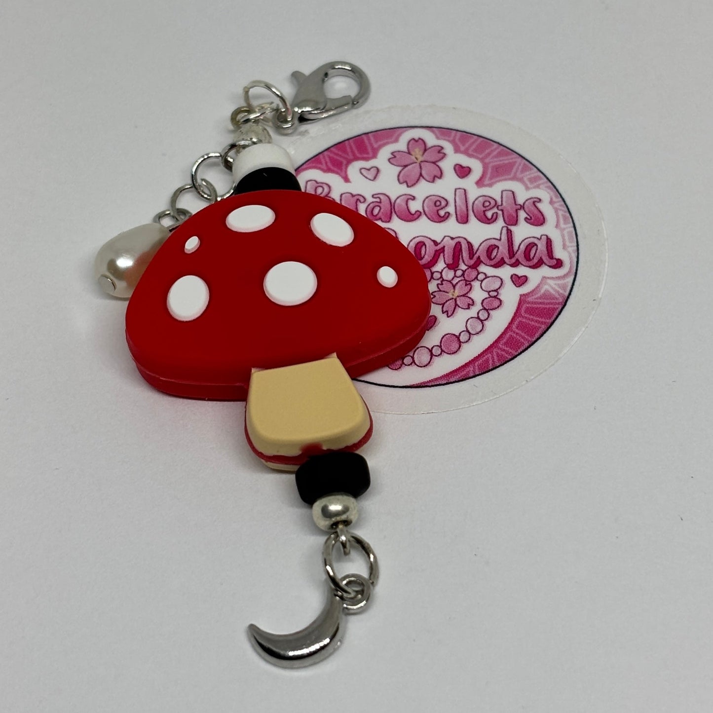 Mushroom Bag Charm