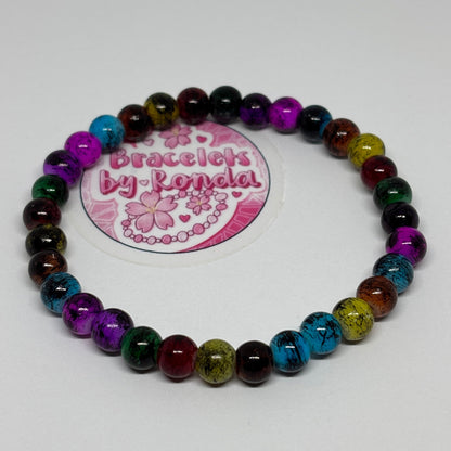 Multi-Color Marble Bracelet