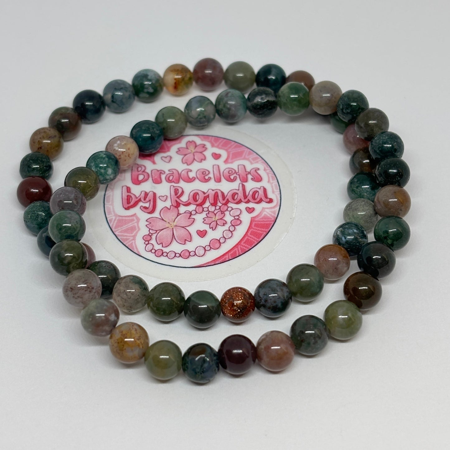 Indian Agate Bracelet