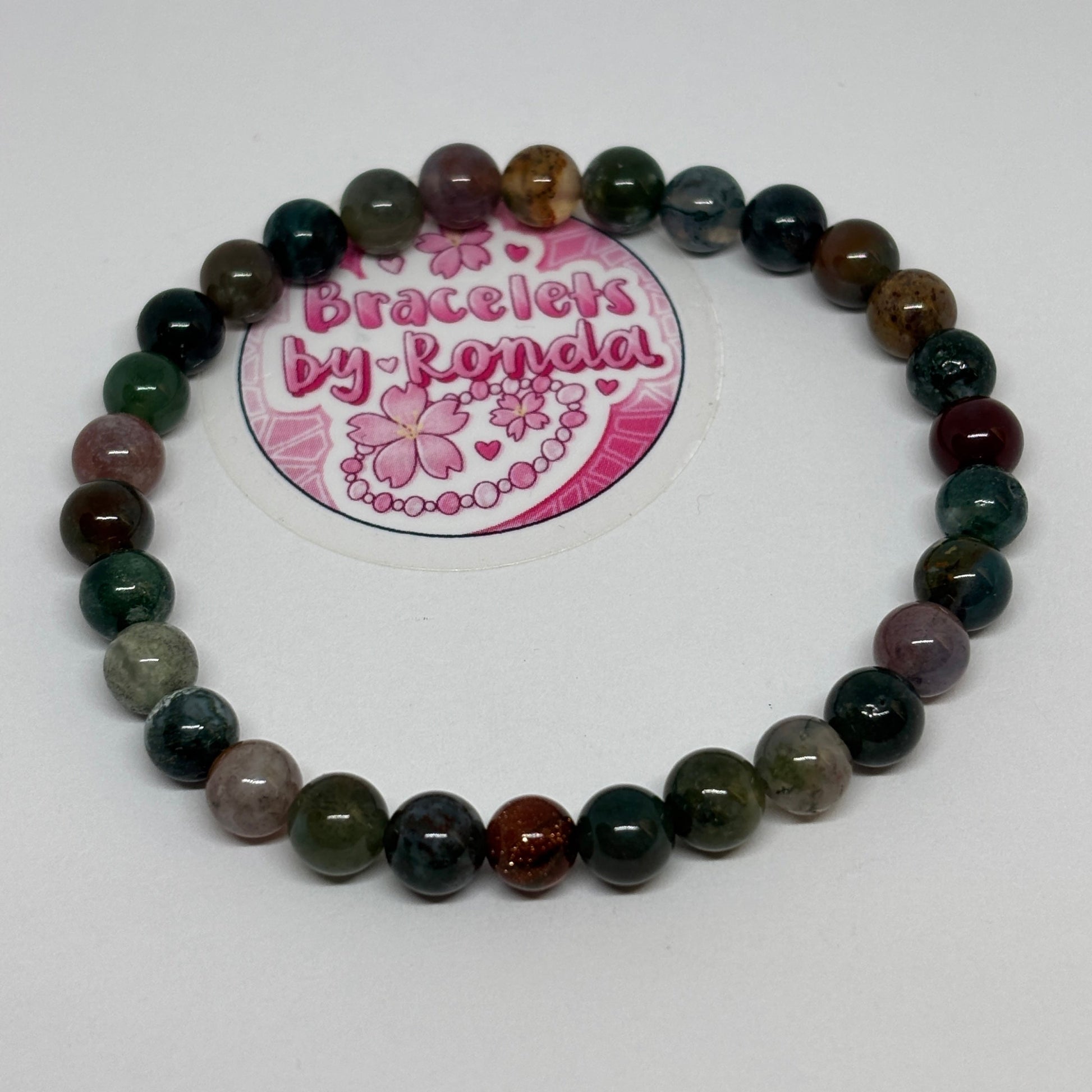 Indian Agate Bracelet