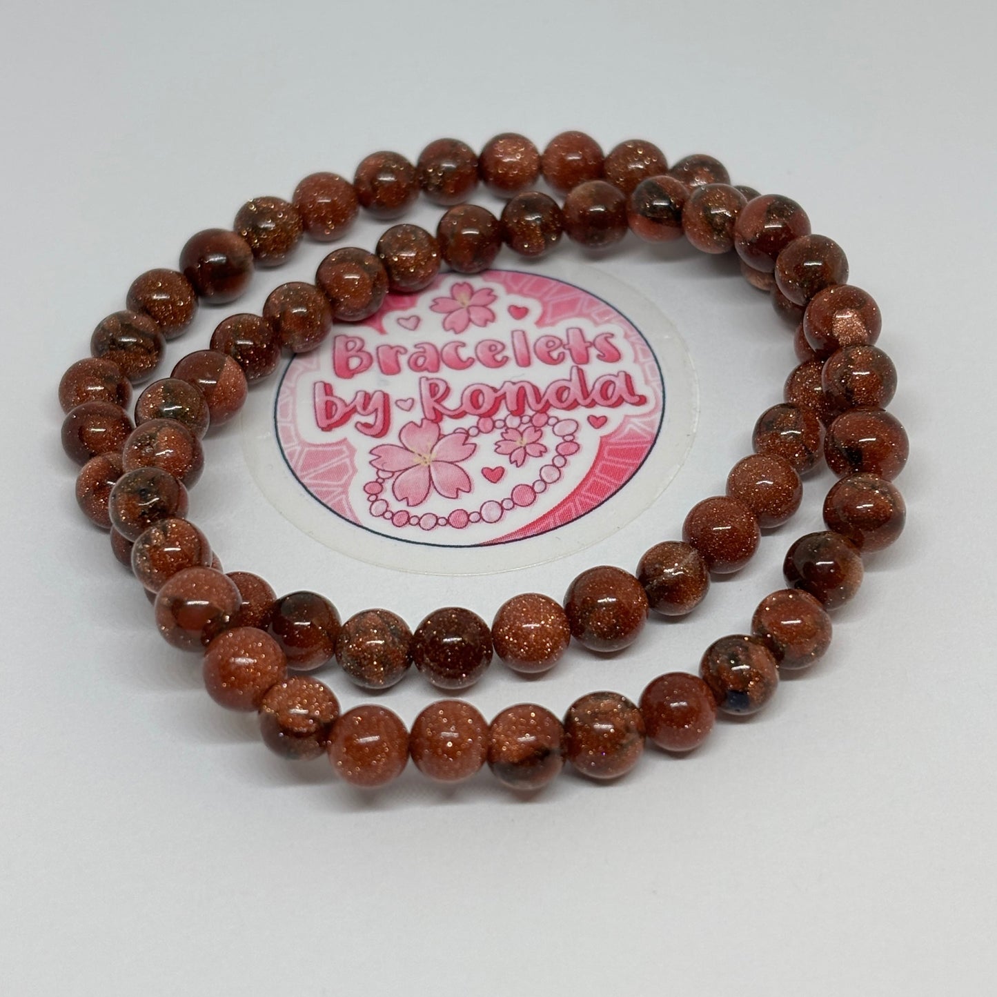 Brown Glitter Bracelet