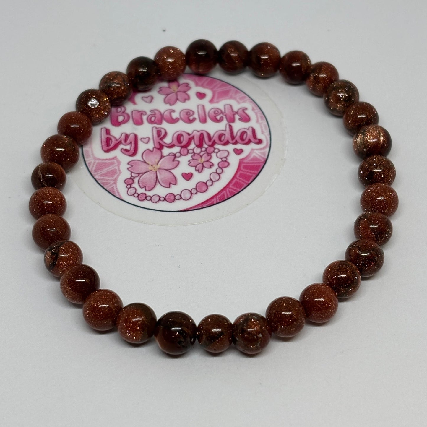 Brown Glitter Bracelet